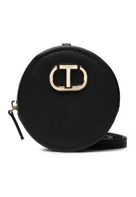 TWINSET Портмоне Mini Borsa 212TD8181 Черен - Pepit.bg