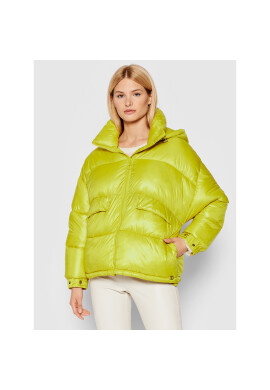 TWINSET Пухено яке 212TP214E Жълт Boxy Fit - Pepit.bg