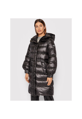 TWINSET Пухено яке 212TP214G Черен Regular Fit - Pepit.bg