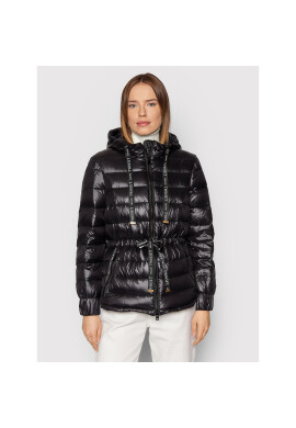 TWINSET Пухено яке 221TP2120 Черен Regular Fit - Pepit.bg