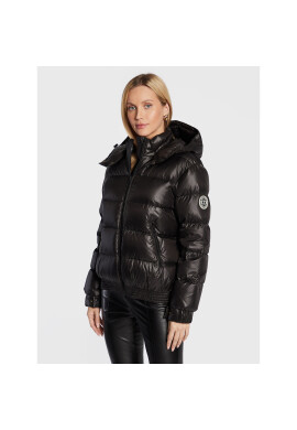 TWINSET Пухено яке 222TP2201 Черен Regular Fit - Pepit.bg