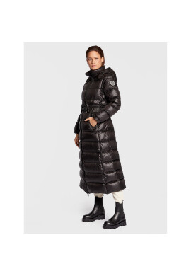 TWINSET Пухено яке 222TP2202 Черен Regular Fit - Pepit.bg