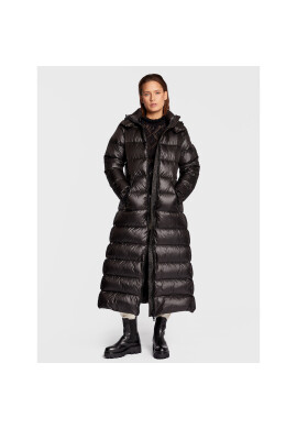 TWINSET Пухено яке 222TP2202 Черен Regular Fit - Pepit.bg