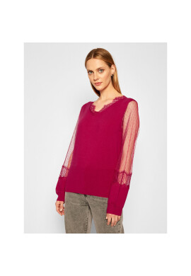 TWINSET Пуловер 202TP3381 Розов Regular Fit - Pepit.bg