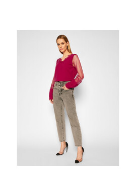 TWINSET Пуловер 202TP3381 Розов Regular Fit - Pepit.bg
