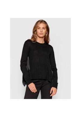 TWINSET Пуловер 212TP3280 Черен Regular Fit - Pepit.bg