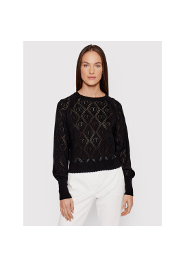 TWINSET Пуловер 221TP3192 Черен Regular Fit - Pepit.bg