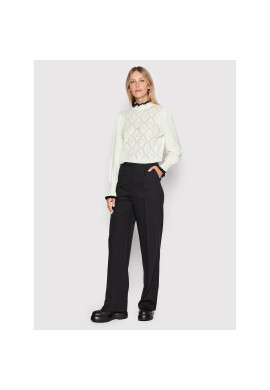 TWINSET Пуловер 222TP3101 Бял Regular Fit - Pepit.bg
