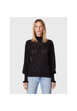 TWINSET Пуловер 222TP3101 Черен Regular Fit - Pepit.bg