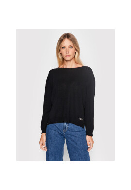 TWINSET Пуловер 222TP3350 Черен Regular Fit - Pepit.bg