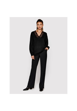 TWINSET Пуловер 222TP3362 Черен Regular Fit - Pepit.bg
