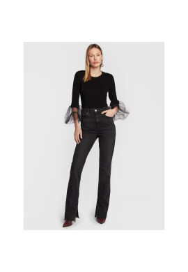 TWINSET Пуловер 222TT3101 Черен Slim Fit - Pepit.bg