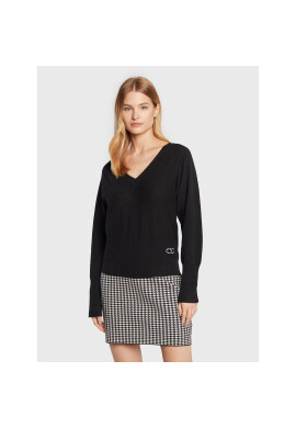 TWINSET Пуловер 222TT3351 Черен Regular Fit - Pepit.bg