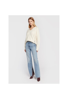 TWINSET Пуловер 222TT3355 Екрю Relaxed Fit - Pepit.bg