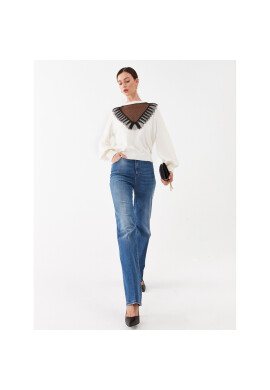 TWINSET Пуловер 232TP3422 Екрю Regular Fit - Pepit.bg