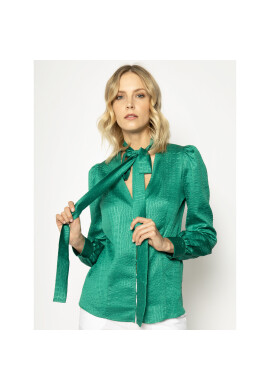 TWINSET Риза 201TP2320 Зелен Regular Fit - Pepit.bg