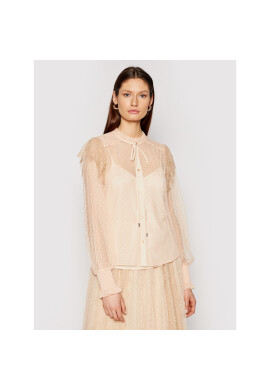 TWINSET Риза 211MT2442 Розов Regular Fit - Pepit.bg