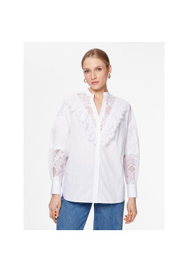 TWINSET Риза 231TT2083 Бял Regular Fit - Pepit.bg