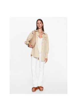 TWINSET Риза 231TT2392 Бежов Regular Fit - Pepit.bg