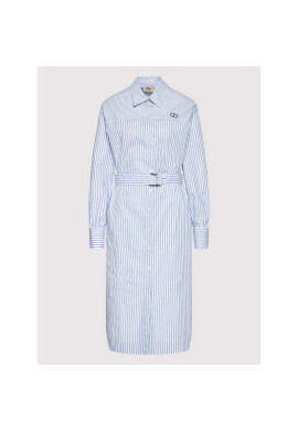 TWINSET Рокля тип риза 221TP2451 Син Regular Fit - Pepit.bg