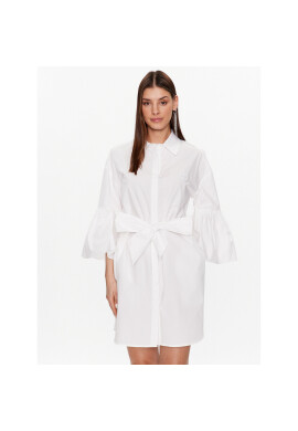 TWINSET Рокля тип риза 231TT2045 Бял Regular Fit - Pepit.bg