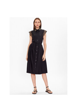 TWINSET Рокля тип риза 231TT2120 Черен Regular Fit - Pepit.bg