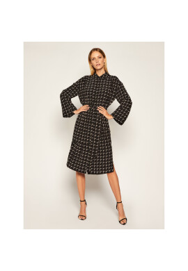 TWINSET Рокля тип риза 202ST2501 Черен Regular Fit - Pepit.bg