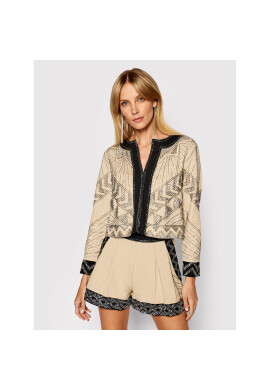 TWINSET Сако 211TT2610 Бежов Regular Fit - Pepit.bg