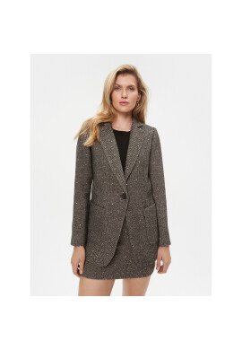 TWINSET Сако 232TT2031 Сив Regular Fit - Pepit.bg