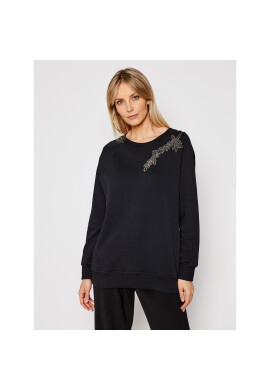 TWINSET Суитшърт 202TP2650 Черен Regular Fit - Pepit.bg