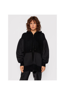 TWINSET Суитшърт 212TP3390 Черен Oversize - Pepit.bg