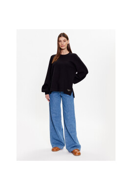 TWINSET Суитшърт 231TP3103 Черен Relaxed Fit - Pepit.bg