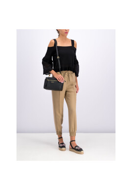 TWINSET Текстилни панталони 191TT230B Бежов Regular Fit - Pepit.bg