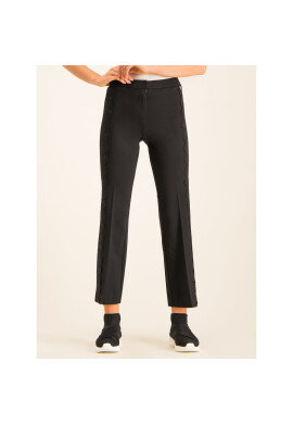 TWINSET Текстилни панталони 192TT2210 Черен Regular Fit - Pepit.bg