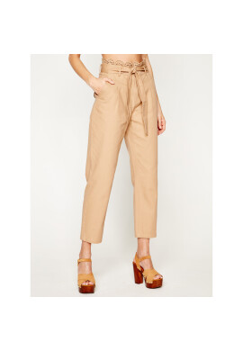 TWINSET Текстилни панталони 201TP2015 Бежов Regular Fit - Pepit.bg