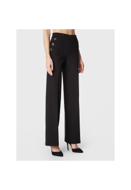 TWINSET Текстилни панталони 231TP2182 Черен Regular Fit - Pepit.bg