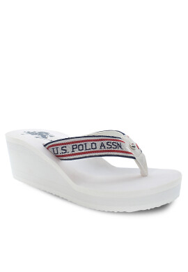U.S. Polo Assn. Джапанки Chany CHANY003 Бял - Pepit.bg