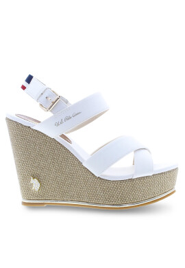 U.S. Polo Assn. Сандали Aylin AYLIN007 Бял - Pepit.bg