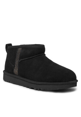 Ugg Апрески W Classic Ultra Mini Bling 1153777 Черен - Pepit.bg