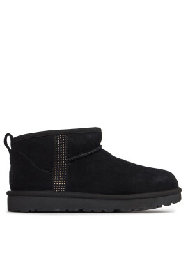 Ugg Апрески W Classic Ultra Mini Bling 1153777 Черен - Pepit.bg