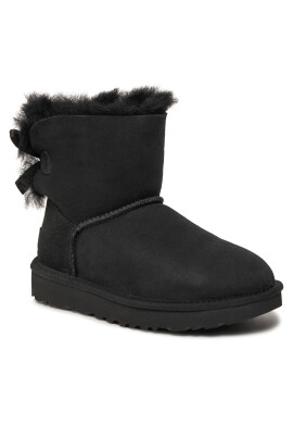 Ugg Апрески W Mini Bailey Bow II 1016501 Черен - Pepit.bg