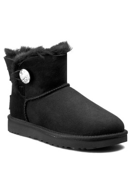Ugg Апрески W Mini Bailey Button Bling 1016554 Черен - Pepit.bg