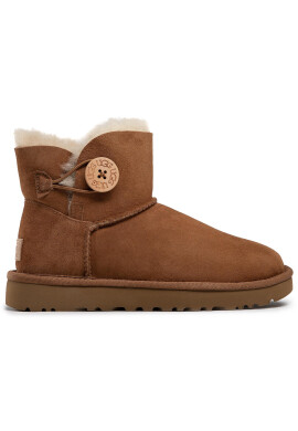 Ugg Апрески W Mini Bailey Button II 1016422 Кафяв - Pepit.bg