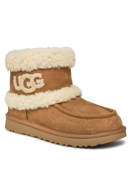 Ugg Апрески W Ultra Mini Fluff 1145410 Кафяв - Pepit.bg
