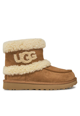 Ugg Апрески W Ultra Mini Fluff 1145410 Кафяв - Pepit.bg