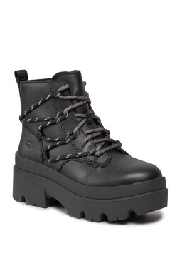 Ugg Боти W Brisbane Lace Up 1149650 Черен - Pepit.bg