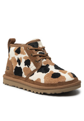 Ugg Боти W Neumel Cow Print 1122152 Кафяв - Pepit.bg