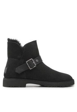 Ugg Боти W Romely Short Buckle 1132993 Черен - Pepit.bg