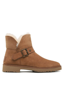 Ugg Боти W Romely Short Buckle 1132993 Кафяв - Pepit.bg