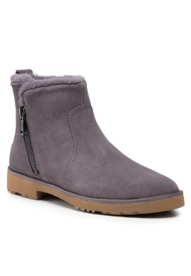 Ugg Боти W Romely Zip 1123850 Сив - Pepit.bg